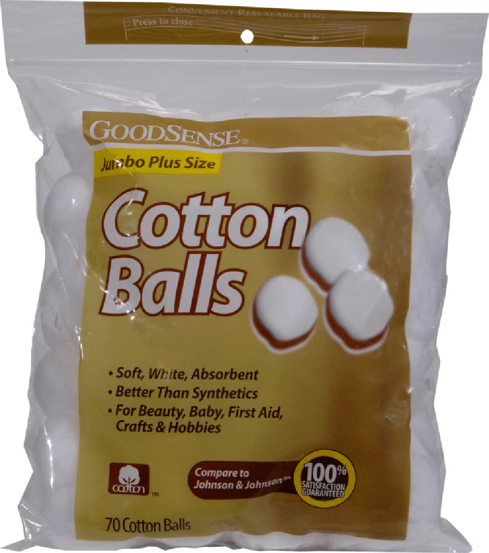 Cotton Balls Large Size bag of 1000 - Intercosmetics